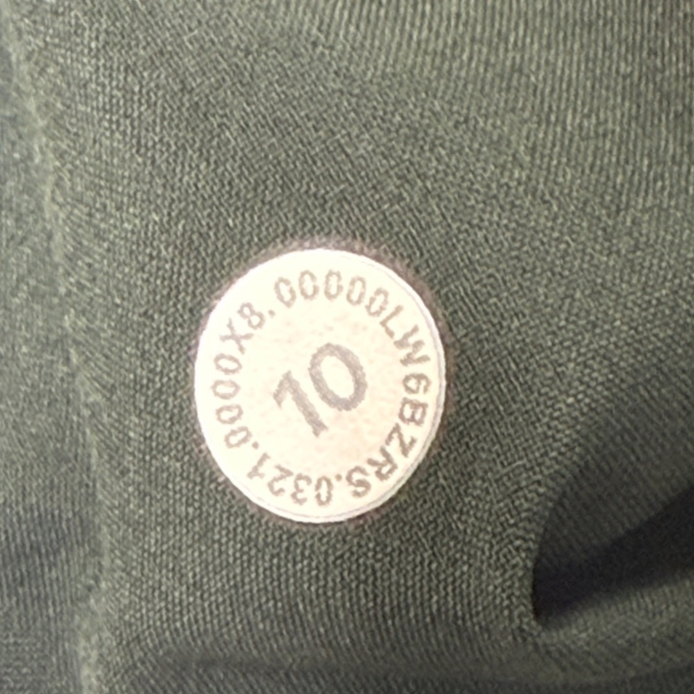 LULULEMON Adapted State High Rise Jogger Women Sz 10 Heritage 365 Tidewater Teal - Picture 7 of 17